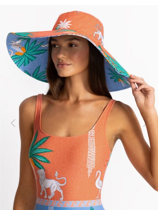 Johnny Was X PAOLITA REVERSIBLE BEACH HAT main image 7
